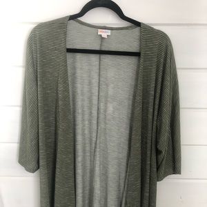 LuLaRoe olive striped Lindsay